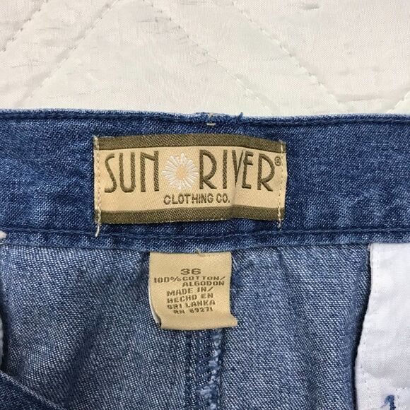 Sun River denim shorts‎ size 36 - Picture 2 of 3